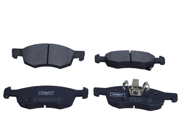 MAXGEAR with acoustic wear warning Height: 52,5mm, Width: 155mm, Thickness: 17,1mm Brake pads 19-3368 buy