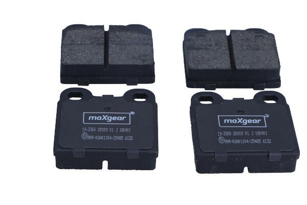 MAXGEAR 19-3369 Brake pad set 0016837400
