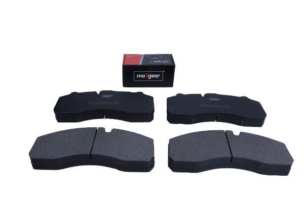 MAXGEAR prepared for wear indicator Height: 109,5mm, Width: 248mm, Thickness: 30mm Brake pads 19-3372 buy