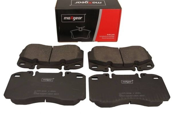 MAXGEAR 19-3375 Brake pad set Front Axle, prepared for wear indicator