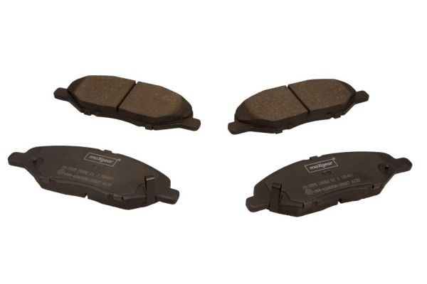 MAXGEAR 19-3395 Brake pad set with acoustic wear warning