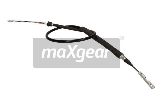 MAXGEAR 32-0755 Hand brake cable Rear Axle, 1075, 814mm, Drum Brake