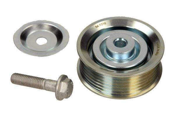 Great value for money - MAXGEAR Deflection / Guide Pulley, v-ribbed belt 54-1318