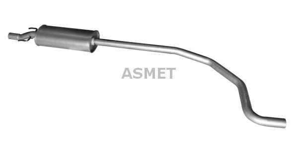 Opel ZAFIRA Exhaust middle section 13941516 ASMET 05.272 online buy