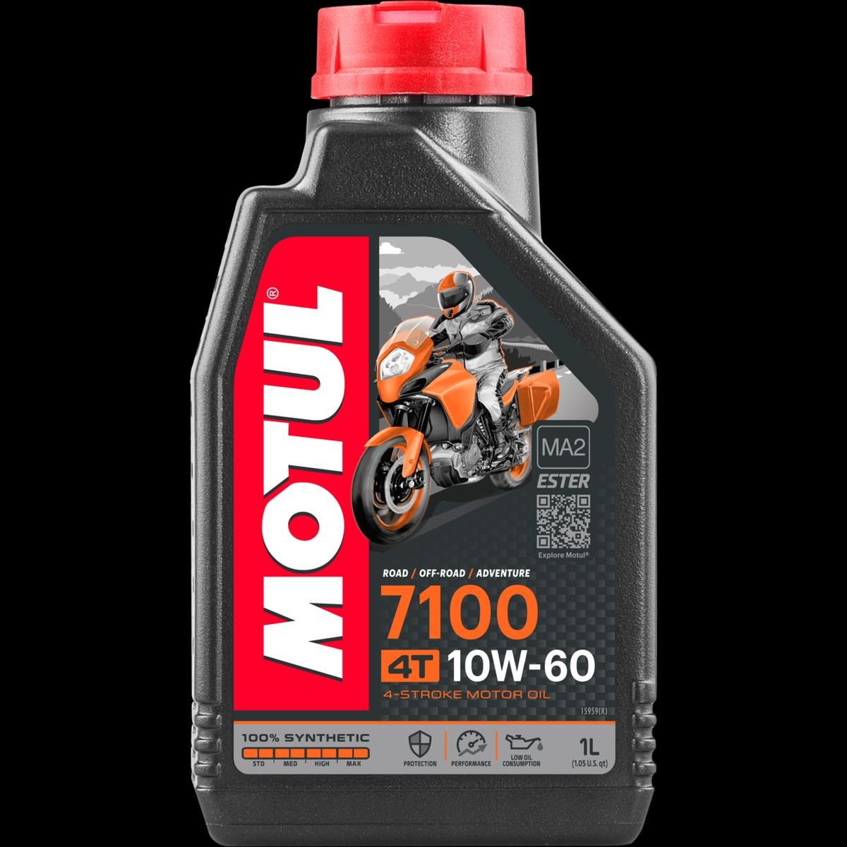 Motorrad MOTUL 7100 4T 10W-60, 1l Motoröl 109384 günstig kaufen