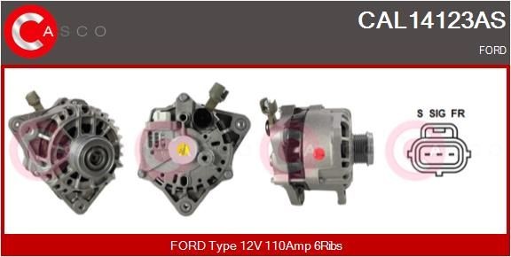 Ford FOCUS Alternators 13975060 CASCO CAL14123AS online buy