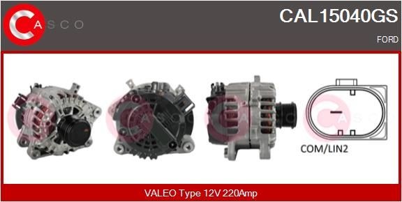 CASCO 12V, 220A, CPA0057 Generator CAL15040GS buy