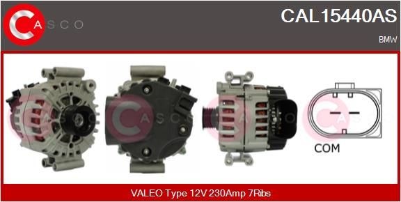 CASCO CAL15440AS Alternator 12-31-7-603-782