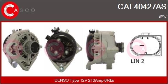Great value for money - CASCO Alternator CAL40427AS