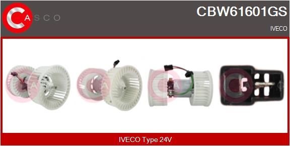 CASCO CBW61601GS Innenraumgebläse für IVECO Stralis LKW in Original Qualität