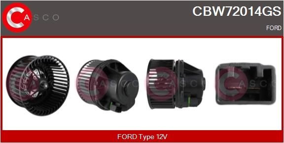 Original CASCO Heater fan motor CBW72014GS for FORD FOCUS