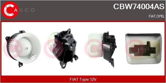 CASCO CBW74004AS Interior Blower OPEL experience and price