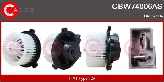 CASCO CBW74006AS Blower motor FIAT Punto I Convertible (176)