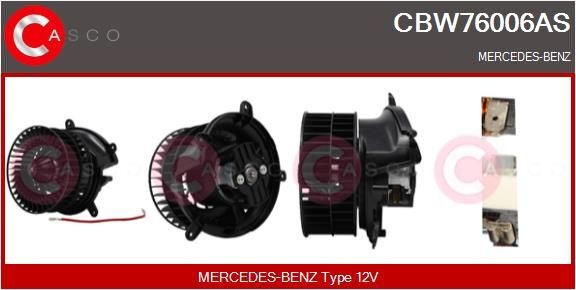 CASCO CBW76006AS Heater motor Mercedes S202 C 240 2.6 170 hp Petrol 2000 price