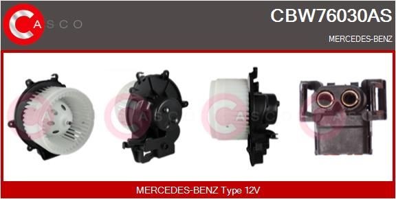 Original CBW76030AS CASCO Blower motor MERCEDES-BENZ