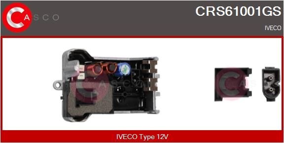 CRS61001GS CASCO Blower motor resistor IVECO