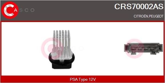 CASCO CRS70002AS Blower motor resistor