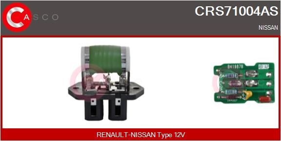 CASCO CRS71004AS Blower motor resistor