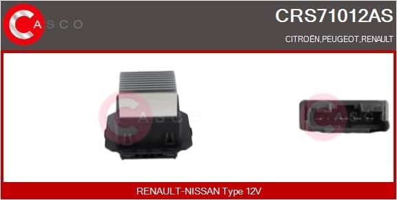 Resistance pulseur d'air pour RENAULT Twingo II 3 portes 1.6 RS