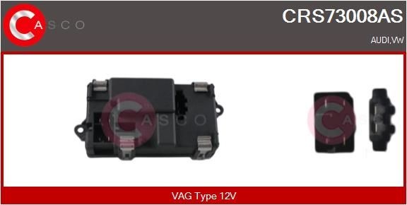 CASCO CRS73008AS Blower resistor Audi A6 C6 Allroad 2.7 TDI quattro 190 hp Diesel 2008 price