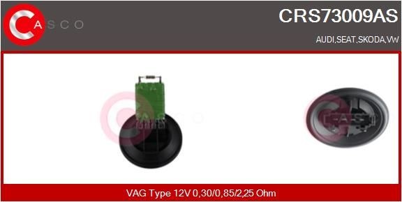 Great value for money - CASCO Blower motor resistor CRS73009AS