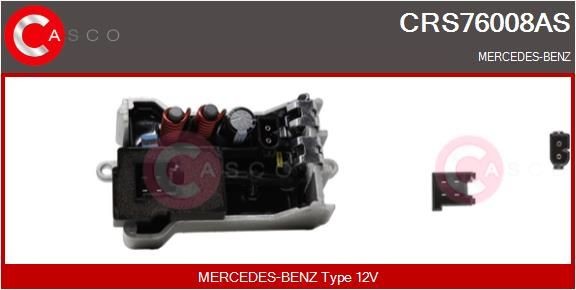 CASCO CRS76008AS Blower resistor Mercedes W203 C 200 CDI 102 hp Diesel 2001 price