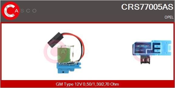 Great value for money - CASCO Blower motor resistor CRS77005AS