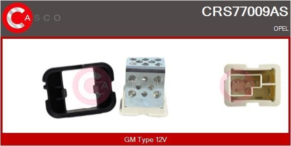 Opel INSIGNIA Heater fan resistor 13976120 CASCO CRS77009AS online buy