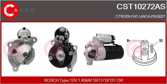 CASCO CST10272AS Starter motor 5802 W5