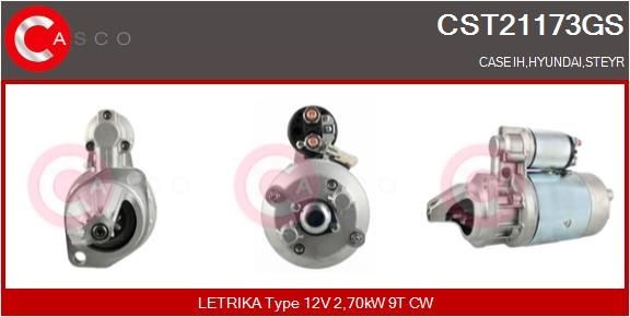 CASCO CST21173GS Starter motor 5000589041