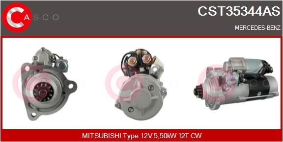 CASCO CST35344AS Starter motor A0051 517 001