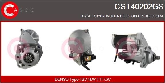 CASCO CST40202GS Starter motor RE501294
