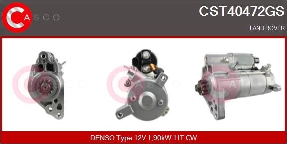 CASCO CST40472GS Starter motor LR0-80305