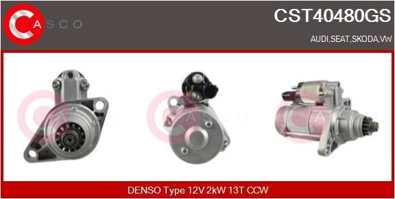 Great value for money - CASCO Starter motor CST40480GS