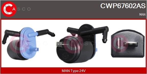 CASCO AS CWP67602AS Water Pump, window cleaning 81.26485-6027