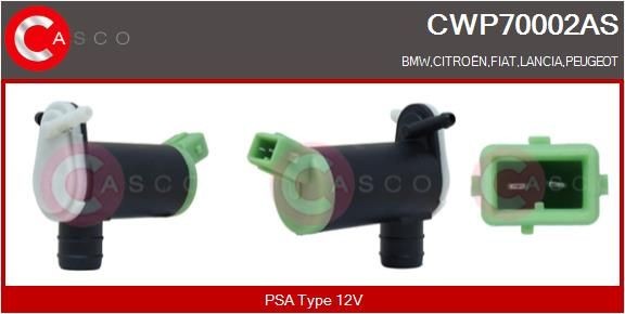 Crpalka tekocine za ciscenje(pranje) CASCO AS 12V - CWP70002AS