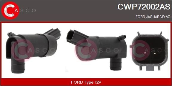 CASCO AS CWP72002AS Water Pump, window cleaning 1 231 599