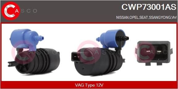 Crpalka tekocine za ciscenje(pranje) CASCO AS 12V - CWP73001AS