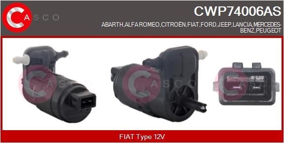 CASCO AS CWP74006AS Water Pump, window cleaning 55702893