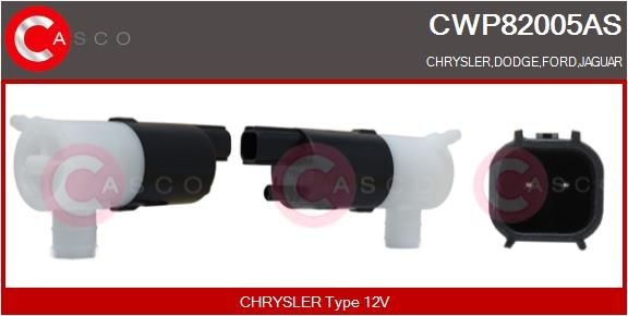 Chrysler Crpalka tekocine za pranje, pranje stekel CASCO CWP82005AS za ugodno ceno