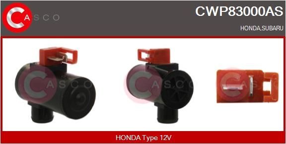 CASCO AS CWP83000AS Washer pump Honda CR-V Mk2 2.2 CTDi 140 hp Diesel 2005 price