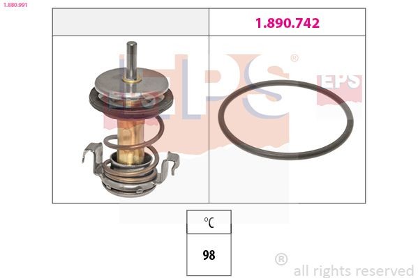 Facet 7.8991 EPS 1.880.991 Engine thermostat 68253514AA