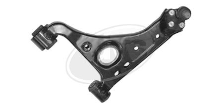 Trailing arm DYS Front Axle Left, Control Arm, Sheet Steel - 20-24059