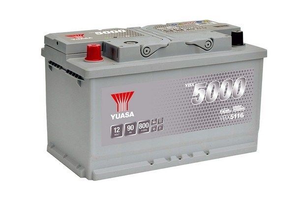 Batería de arranque para vehículo asiático SEVEN 100Ah/740A (+I)