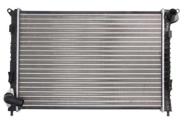 THERMOTEC D7B034TT Engine radiator Aluminium, Aluminium, for vehicles with air conditioning, 575 x 398 x 26 mm, Brazed cooling fins