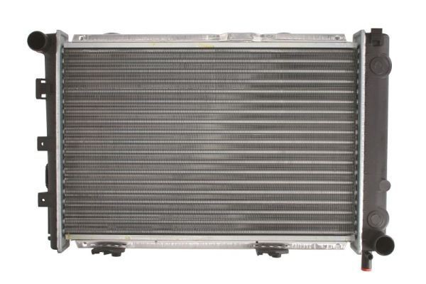 THERMOTEC D7M065TT Engine radiator Aluminium, Aluminium, for vehicles without air conditioning, 532 x 370 x 32 mm, Manual Transmission, Brazed cooling fins