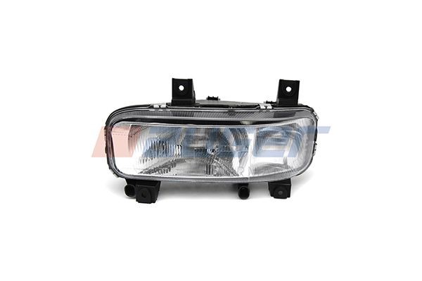AUGER 82550 Headlight Left, with front fog light, without bulb, with E quality seal