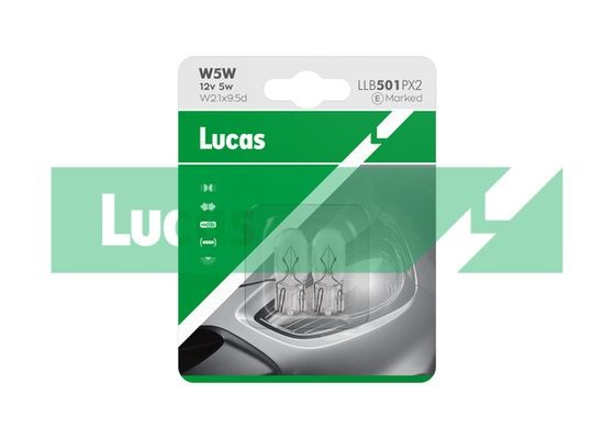 Great value for money - LUCAS Bulb, indicator LLB501PX2