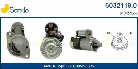 SANDO 6032119.0 Starter motor 36100-23000