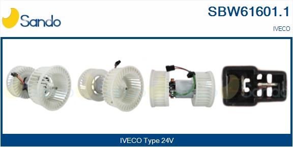 SANDO SBW61601.1 Innenraumgebläse für IVECO Stralis LKW in Original Qualität